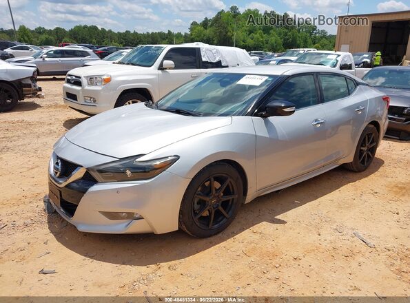 1N4AA6AP7HC404056 2017 NISSAN MAXIMA Серебряный Передняя левая четверть