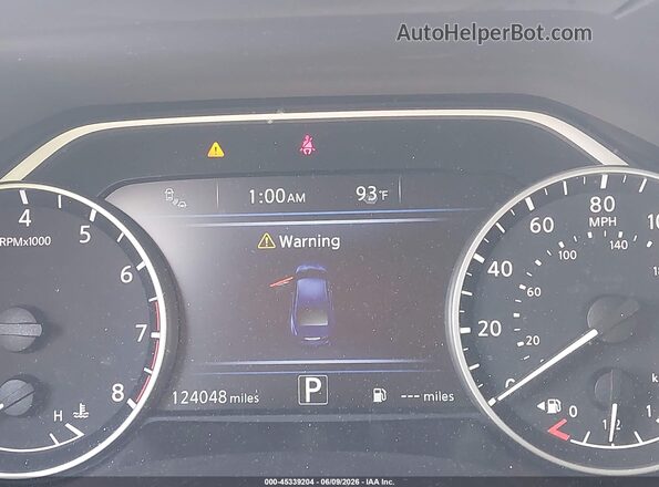 1N4AA6AP7HC406731 2017 NISSAN MAXIMA Синий Панорамный вид салона 360°