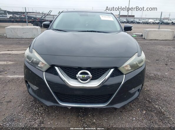 1N4AA6AP7HC446534 2017 NISSAN MAXIMA Black Widok z przodu