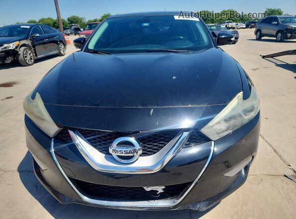 1N4AA6AP7HC447117 2017 NISSAN MAXIMA Black წინა ხედი