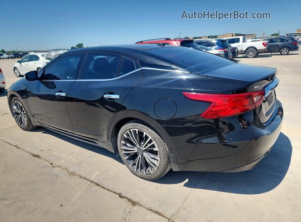 1N4AA6AP7HC447117 2017 NISSAN MAXIMA Black უკანა მარცხენა