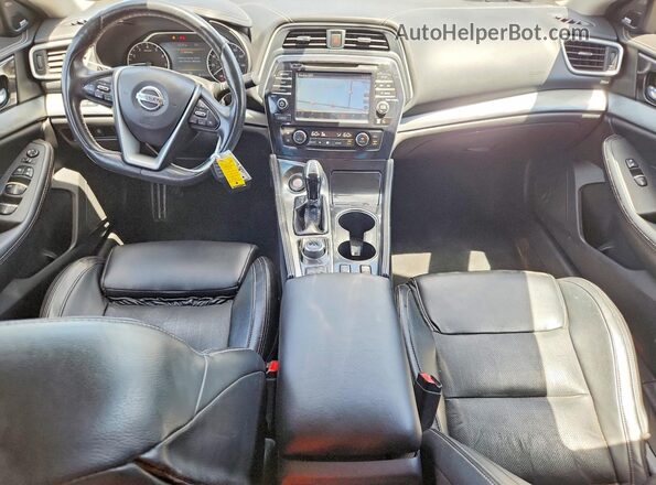 1N4AA6AP7JC377768 2018 NISSAN MAXIMA Black Առջևի վահանակի տեսք