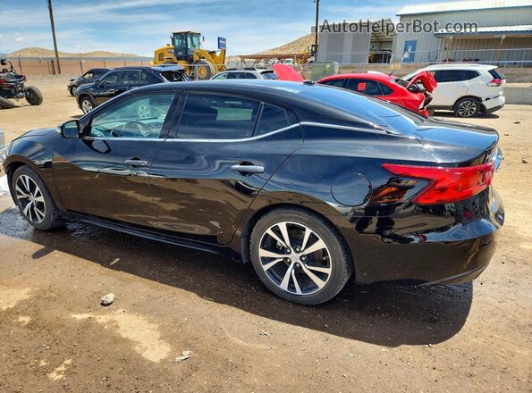 1N4AA6AP7JC377768 2018 NISSAN MAXIMA Black Հետևի ձախ