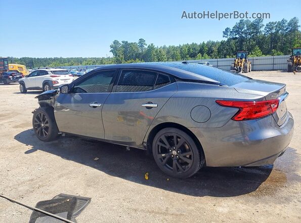 1N4AA6AP7JC385403 2018 NISSAN MAXIMA Gray Rear left