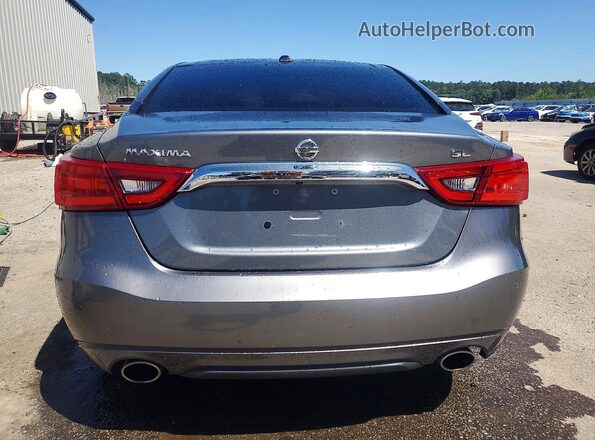 1N4AA6AP7JC385403 2018 NISSAN MAXIMA Gray Rear view