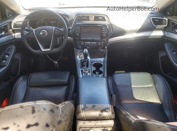 1N4AA6AP7JC385403 2018 NISSAN MAXIMA Gray Dashboard view