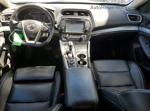 1N4AA6AP7JC387412 2018 NISSAN MAXIMA Gray Widok deski rozdzielczej