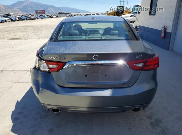 1N4AA6AP7JC387412 2018 NISSAN MAXIMA Gray Widok z tyłu