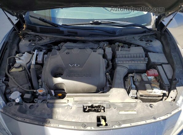 1N4AA6AP7JC387412 2018 NISSAN MAXIMA Gray Widok wnętrza z tyłu