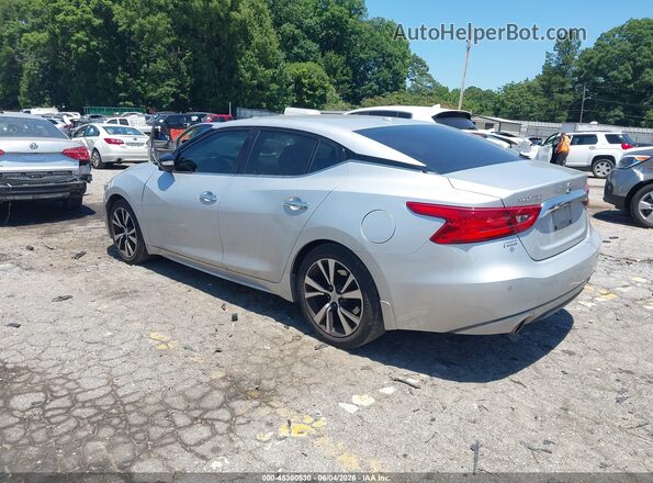 1N4AA6AP7JC390858 2018 NISSAN MAXIMA Silver უკანა მარცხენა