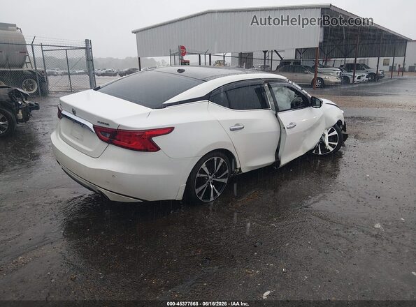 1N4AA6AP7JC393002 2018 NISSAN MAXIMA White Tył prawy