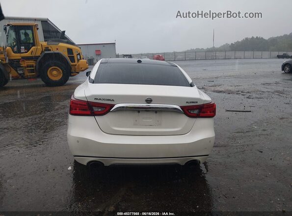 1N4AA6AP7JC393002 2018 NISSAN MAXIMA White 