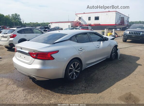1N4AA6AP7JC393999 2018 NISSAN MAXIMA Silver Rear right