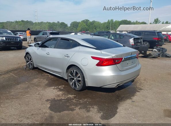 1N4AA6AP7JC393999 2018 NISSAN MAXIMA Silver Rear left