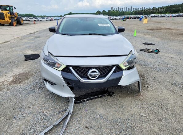 1N4AA6AP7JC402958 2018 NISSAN MAXIMA Silver Front view