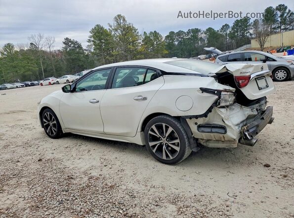 1N4AA6AP7JC410090 2018 NISSAN MAXIMA Белый Задняя левая четверть