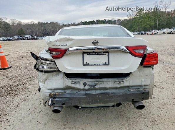 1N4AA6AP7JC410090 2018 NISSAN MAXIMA Белый Вид сзади