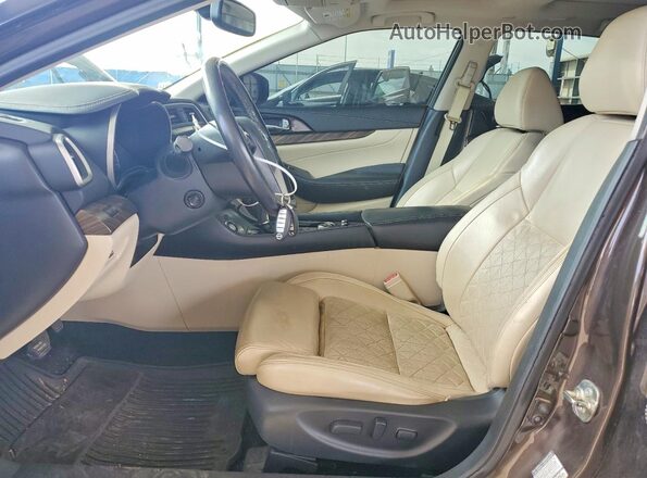 1N4AA6AP8GC396273 2016 NISSAN MAXIMA Gray Вид салону спереду