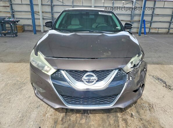 1N4AA6AP8GC396273 2016 NISSAN MAXIMA Gray Вид спереду