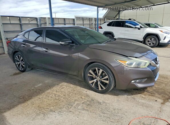 1N4AA6AP8GC396273 2016 NISSAN MAXIMA Gray Передня права чверть