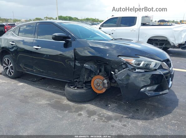 1N4AA6AP8GC410849 2016 NISSAN MAXIMA Black Vista frontal