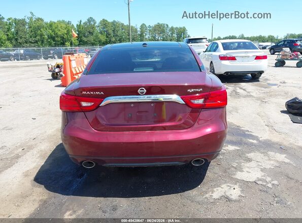 1N4AA6AP8GC432978 2016 NISSAN MAXIMA Maroon 