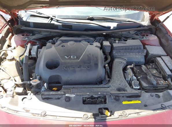 1N4AA6AP8GC432978 2016 NISSAN MAXIMA Maroon Widok z tyłu
