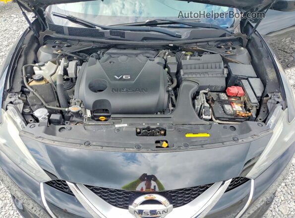 1N4AA6AP8GC434276 2016 NISSAN MAXIMA Black Вид задньої частини салону
