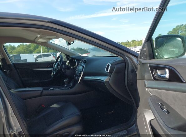 1N4AA6AP8GC434665 2016 NISSAN MAXIMA Gray Front interior view
