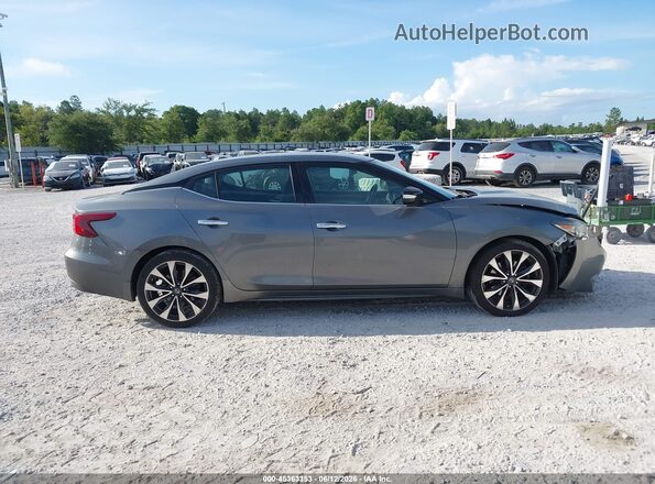1N4AA6AP8GC434665 2016 NISSAN MAXIMA Gray Rear interior view