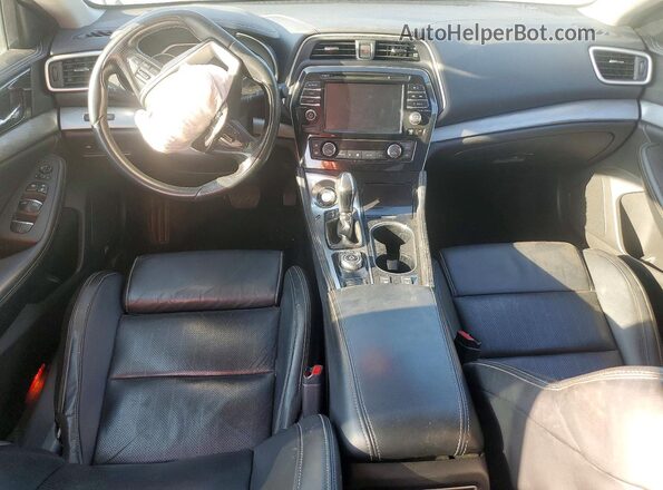 1N4AA6AP8GC442166 2016 NISSAN MAXIMA Белый Вид панели приборов