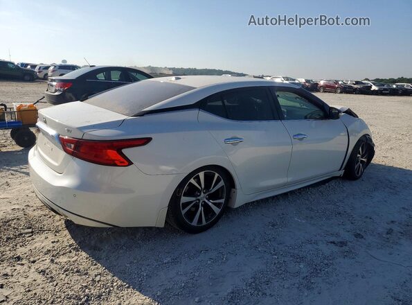 1N4AA6AP8GC442166 2016 NISSAN MAXIMA Белый Задняя правая четверть