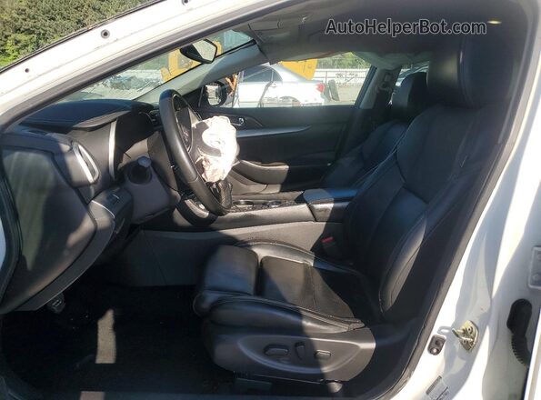1N4AA6AP8GC442166 2016 NISSAN MAXIMA Белый Вид салона спереди
