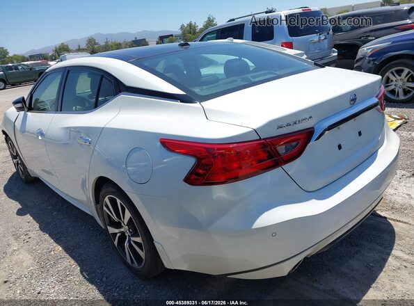 1N4AA6AP8HC370239 2017 NISSAN MAXIMA White უკანა მარცხენა