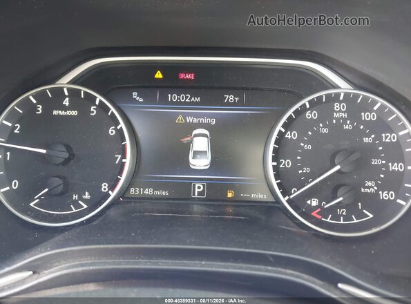 1N4AA6AP8HC370239 2017 NISSAN MAXIMA White უკანა სავარძლების ხედი