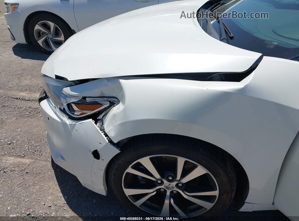 1N4AA6AP8HC370239 2017 NISSAN MAXIMA White წინა ხედი