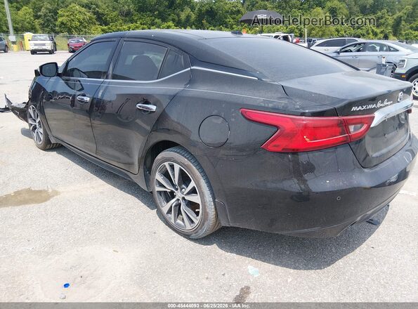 1N4AA6AP8HC374551 2017 NISSAN MAXIMA Черный Задняя левая четверть