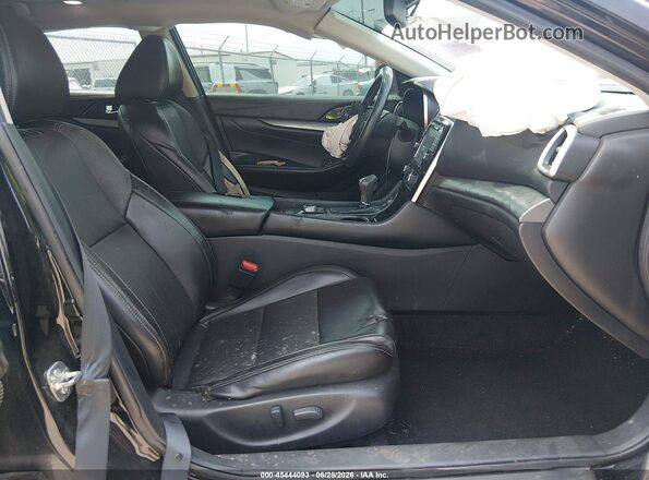 1N4AA6AP8HC374551 2017 NISSAN MAXIMA Черный Вид салона спереди