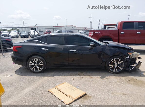 1N4AA6AP8HC374551 2017 NISSAN MAXIMA Черный Панорамный вид салона 360°