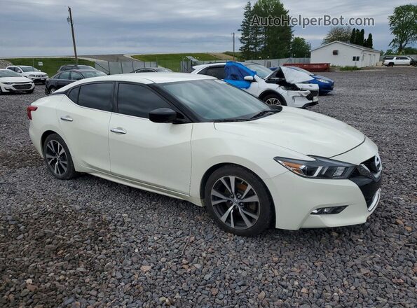 1N4AA6AP8HC375022 2017 NISSAN MAXIMA White Przód prawy