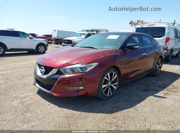 1N4AA6AP8HC391205 2017 NISSAN MAXIMA Burgundy 