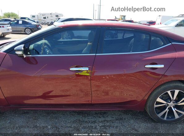 1N4AA6AP8HC391205 2017 NISSAN MAXIMA Burgundy 
