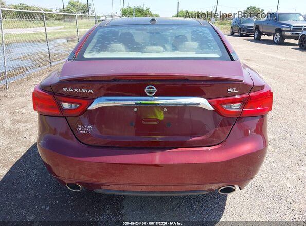 1N4AA6AP8HC391205 2017 NISSAN MAXIMA Burgundy 