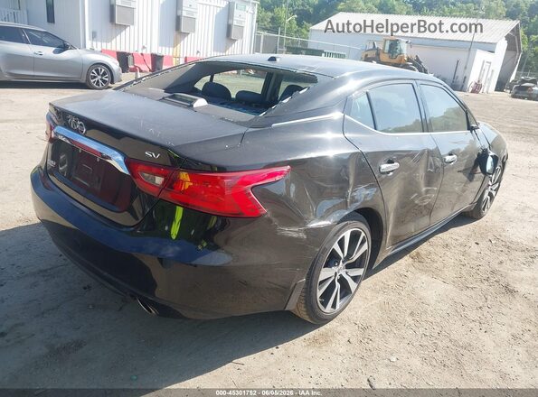 1N4AA6AP8HC396016 2017 NISSAN MAXIMA Black Tył prawy
