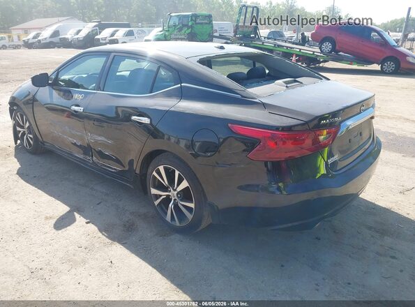 1N4AA6AP8HC396016 2017 NISSAN MAXIMA Black Tył lewy