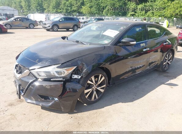 1N4AA6AP8HC396016 2017 NISSAN MAXIMA Black Przód lewy