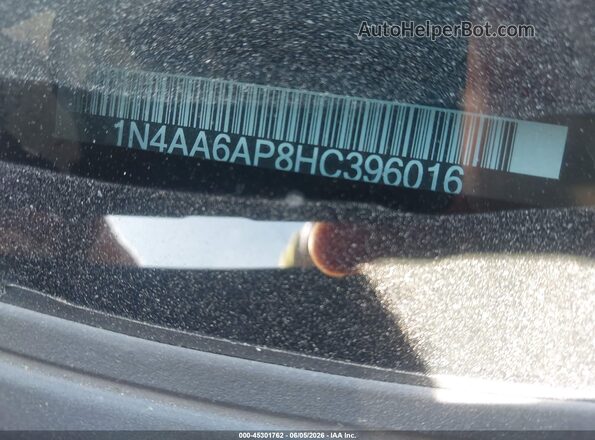 1N4AA6AP8HC396016 2017 NISSAN MAXIMA Black Widok komory silnika