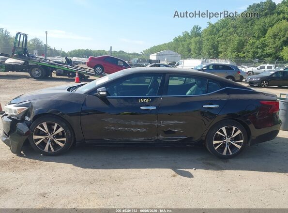1N4AA6AP8HC396016 2017 NISSAN MAXIMA Black Widok wnętrza 360 stopni