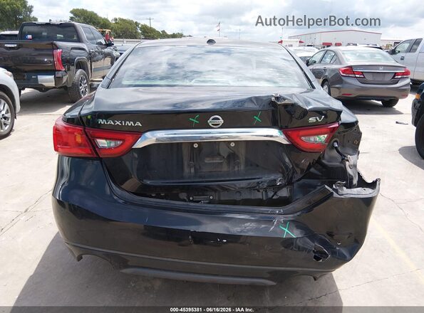 1N4AA6AP8HC409704 2017 NISSAN MAXIMA Black Դիմացի տեսք