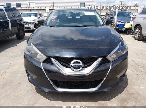 1N4AA6AP8HC409704 2017 NISSAN MAXIMA Black Սալոնի հետևի տեսք